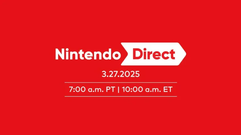 Nintendo Direct 2025 відбудеться 27 березня
