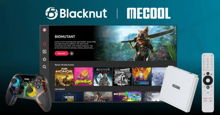 Blacknut оголошує про співпрацю з MECOOL