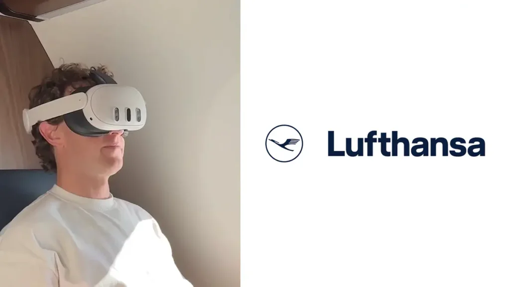Meta Quest 3 та революція в розвагах на борту літаків Lufthansa