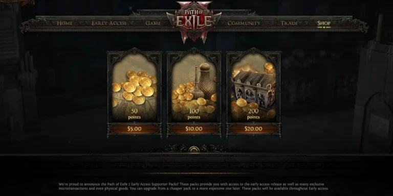 Path of Exile 2 мікротранзакції