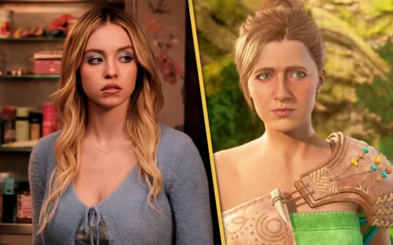 Sydney Sweeney split fiction film