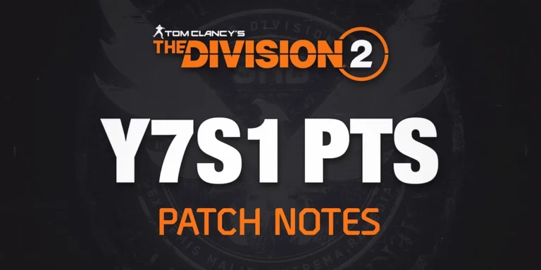Tom Clancy's The Division 2 Y7S1 PTS