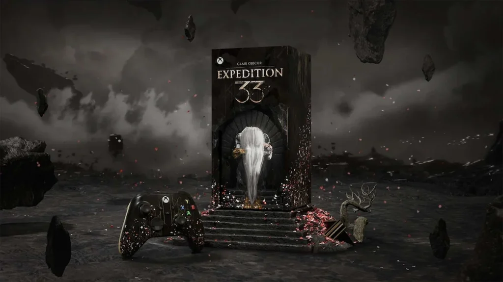 Xbox Series X на тему Clair Obscur: Expedition 33