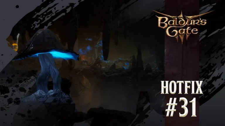 Baldur's Gate 3 Hotfix 31