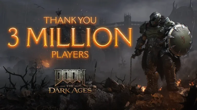 DOOM: The Dark Ages 3 мільйони гравців