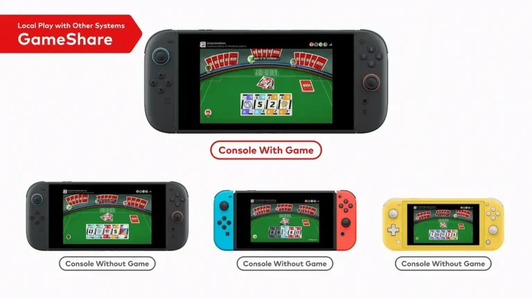 Gameshare nintendo switch