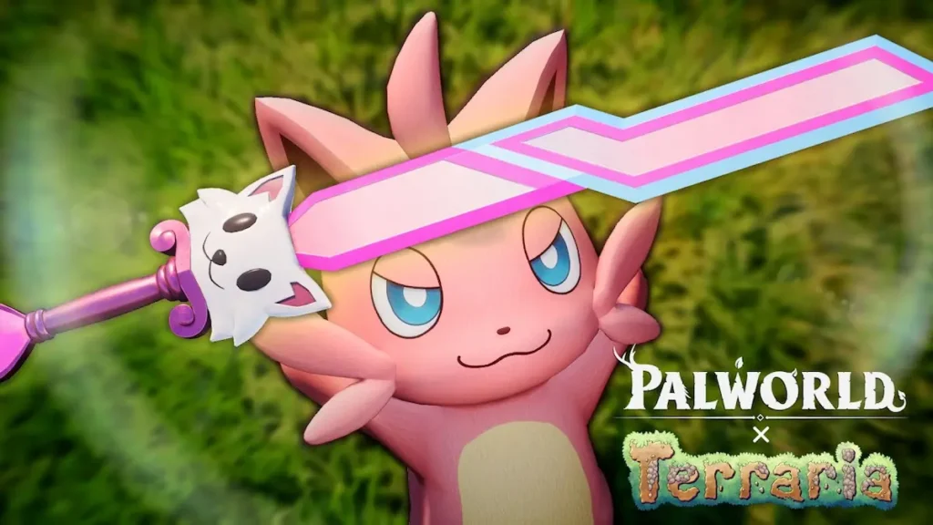 Palworld кросовер Terraria