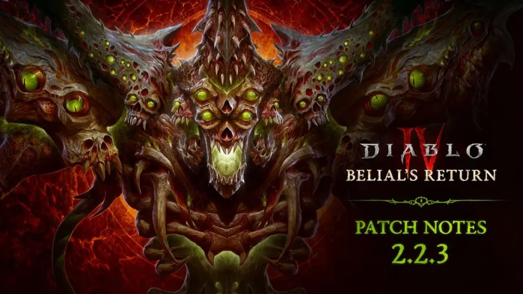 Diablo 4 оновлення 2.2.3